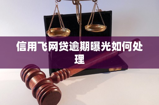 信用飞网贷逾期曝光如何处理