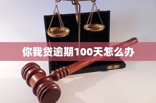 你我贷逾期100天怎么办