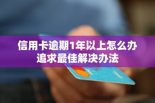 信用卡逾期1年以上怎么办追求最佳解决办法