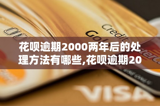 花呗逾期2000两年后的处理方法有哪些,花呗逾期2000还款途径