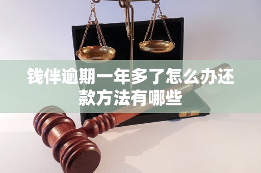 钱伴逾期一年多了怎么办还款方法有哪些