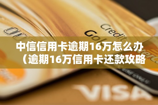 中信信用卡逾期16万怎么办（逾期16万信用卡还款攻略）