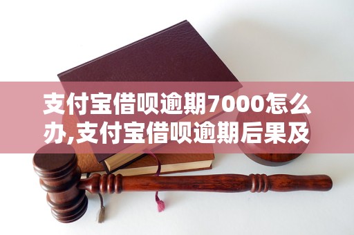 支付宝借呗逾期7000怎么办,支付宝借呗逾期后果及处理方法