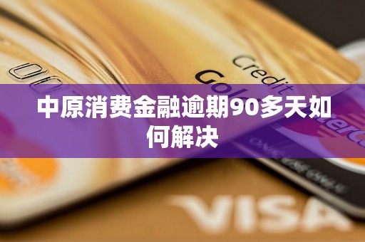 中原消费金融逾期90多天如何解决