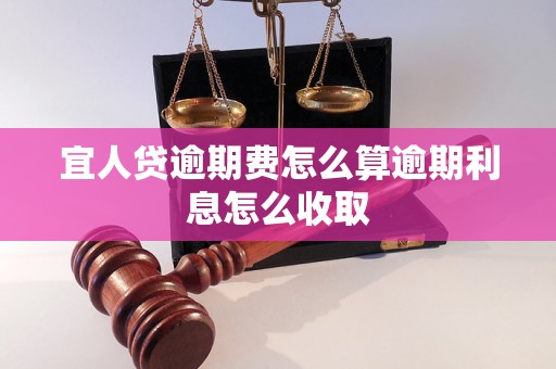 宜人贷逾期费怎么算逾期利息怎么收取