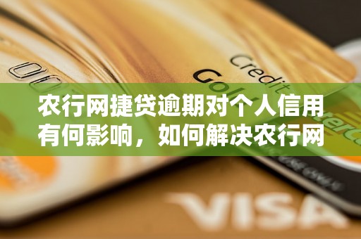 农行网捷贷逾期对个人信用有何影响，如何解决农行网捷贷逾期问题