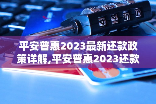 平安普惠2023最新还款政策详解,平安普惠2023还款方式及注意事项