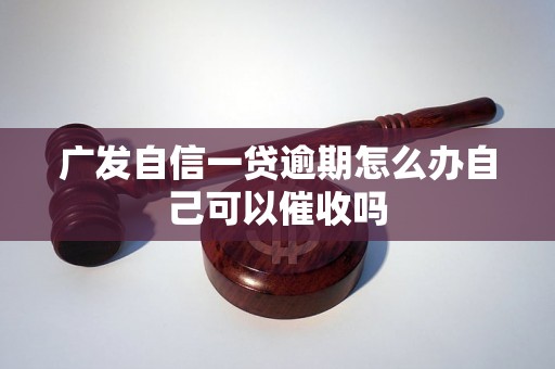 广发自信一贷逾期怎么办自己可以催收吗