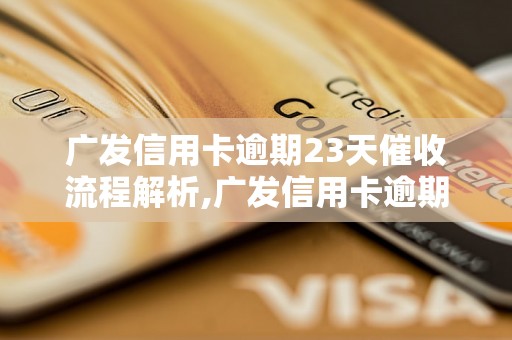 广发信用卡逾期23天催收流程解析,广发信用卡逾期23天的后果