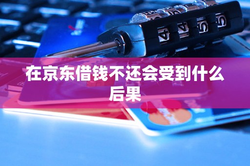 在京东借钱不还会受到什么后果