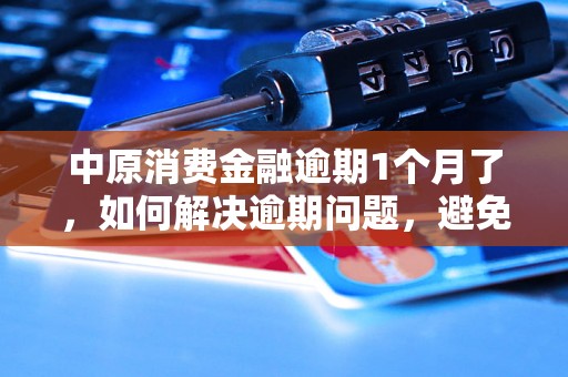 中原消费金融逾期1个月了，如何解决逾期问题，避免逾期影响信用记录