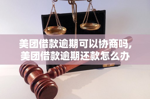 美团借款逾期可以协商吗,美团借款逾期还款怎么办