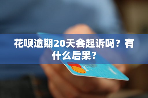 花呗逾期20天会起诉吗？有什么后果？