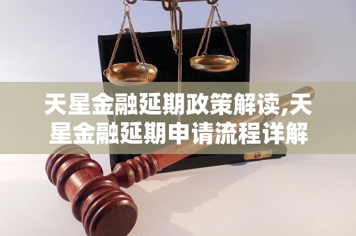 天星金融延期政策解读,天星金融延期申请流程详解