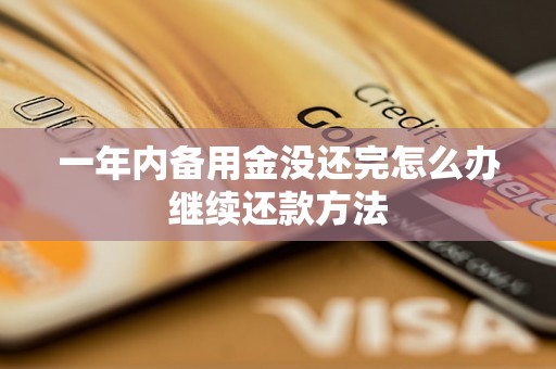 一年内备用金没还完怎么办继续还款方法