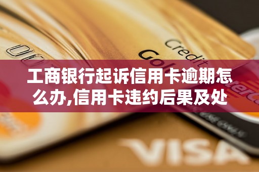 工商银行起诉信用卡逾期怎么办,信用卡违约后果及处理办法