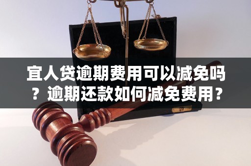 宜人贷逾期费用可以减免吗？逾期还款如何减免费用？