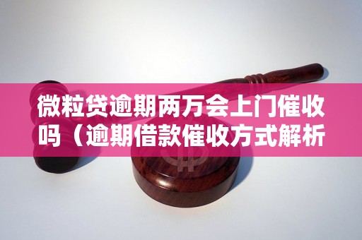 微粒贷逾期两万会上门催收吗（逾期借款催收方式解析）