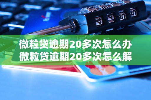 微粒贷逾期20多次怎么办微粒贷逾期20多次怎么解决？