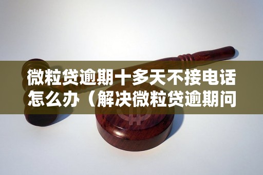 微粒贷逾期十多天不接电话怎么办（解决微粒贷逾期问题的方法）