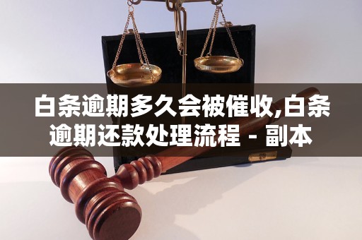 白条逾期多久会被催收,白条逾期还款处理流程 - 副本