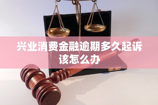 兴业消费金融逾期多久起诉该怎么办