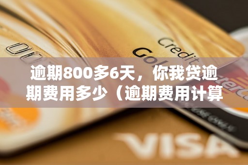 逾期800多6天，你我贷逾期费用多少（逾期费用计算公式解析）