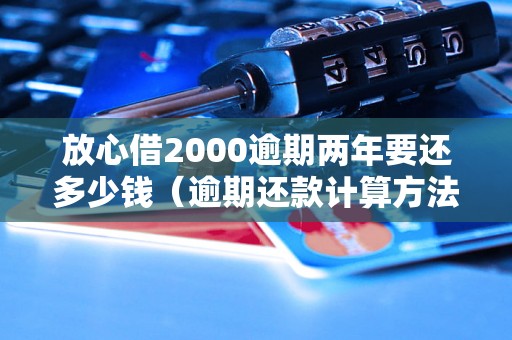 放心借2000逾期两年要还多少钱（逾期还款计算方法详解）