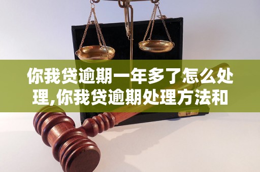 你我贷逾期一年多了怎么处理,你我贷逾期处理方法和注意事项