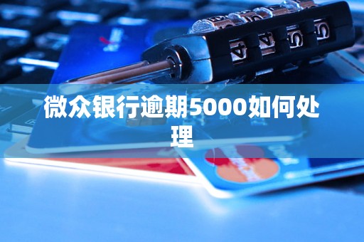 微众银行逾期5000如何处理