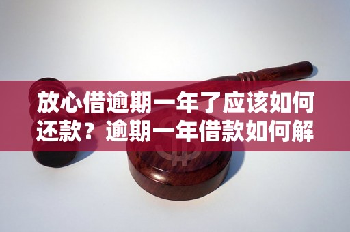 放心借逾期一年了应该如何还款？逾期一年借款如何解决？