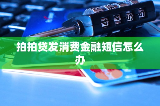 拍拍贷发消费金融短信怎么办