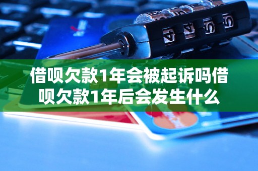 借呗欠款1年会被起诉吗借呗欠款1年后会发生什么