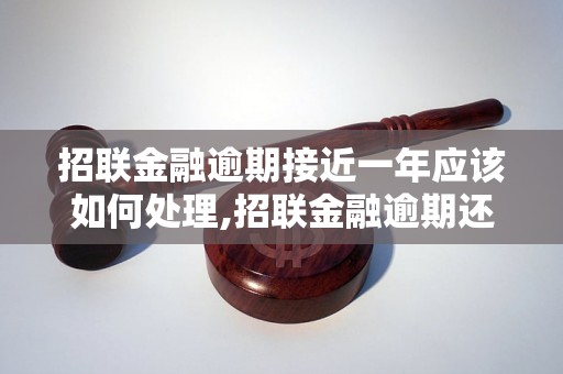 招联金融逾期接近一年应该如何处理,招联金融逾期还款解决办法