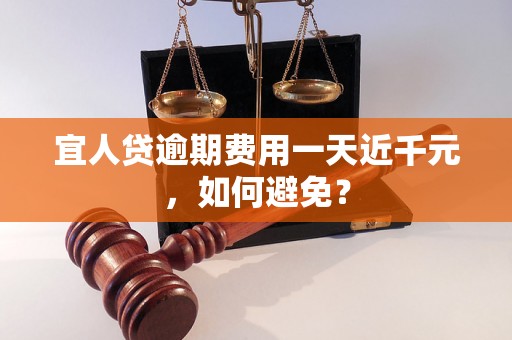 宜人贷逾期费用一天近千元，如何避免？