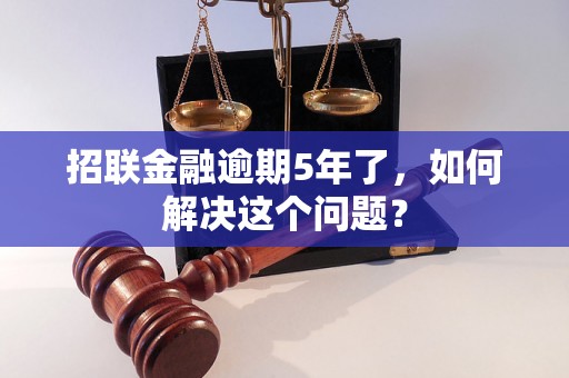 招联金融逾期5年了，如何解决这个问题？