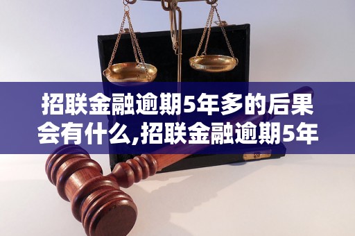 招联金融逾期5年多的后果会有什么,招联金融逾期5年多还能不能借款