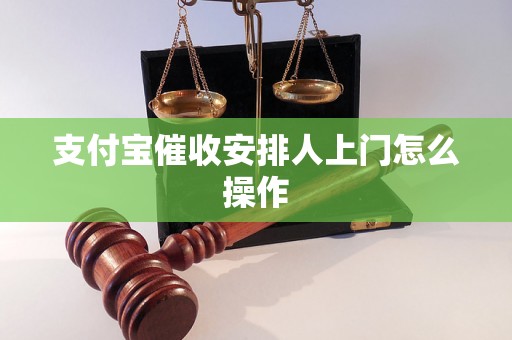 支付宝催收安排人上门怎么操作