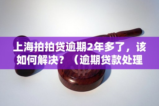 上海拍拍贷逾期2年多了，该如何解决？（逾期贷款处理方法详解）