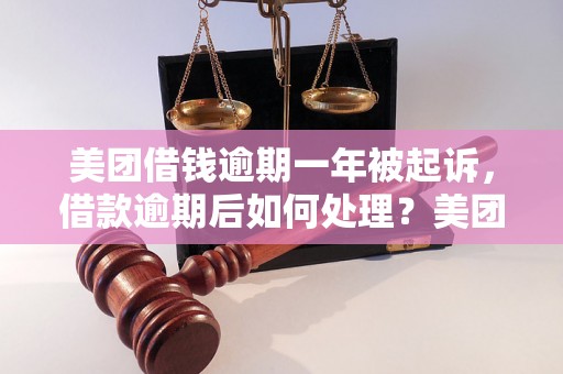 美团借钱逾期一年被起诉，借款逾期后如何处理？美团借款逾期案例分析