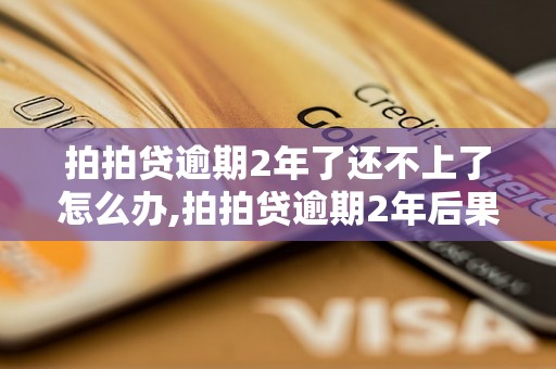 拍拍贷逾期2年了还不上了怎么办,拍拍贷逾期2年后果严重吗