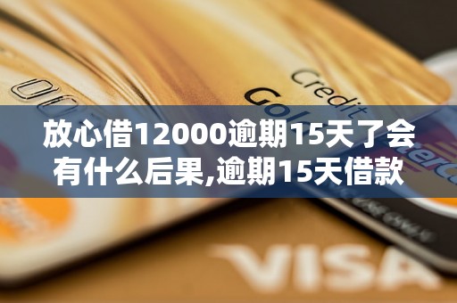 放心借12000逾期15天了会有什么后果,逾期15天借款会影响信用吗