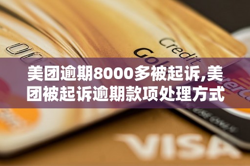 美团逾期8000多被起诉,美团被起诉逾期款项处理方式