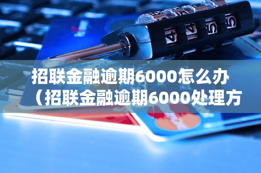 招联金融逾期6000怎么办（招联金融逾期6000处理方法）