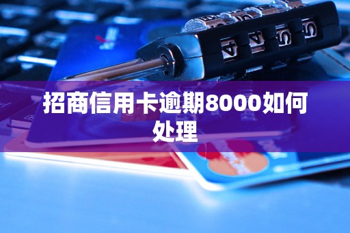 招商信用卡逾期8000如何处理