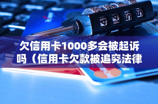 欠信用卡1000多会被起诉吗（信用卡欠款被追究法律责任）