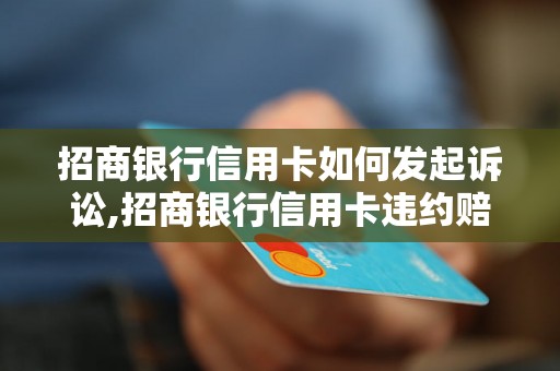 招商银行信用卡如何发起诉讼,招商银行信用卡违约赔偿案例