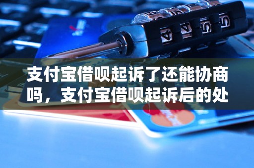 支付宝借呗起诉了还能协商吗，支付宝借呗起诉后的处理方法