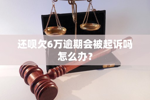 还呗欠6万逾期会被起诉吗怎么办？