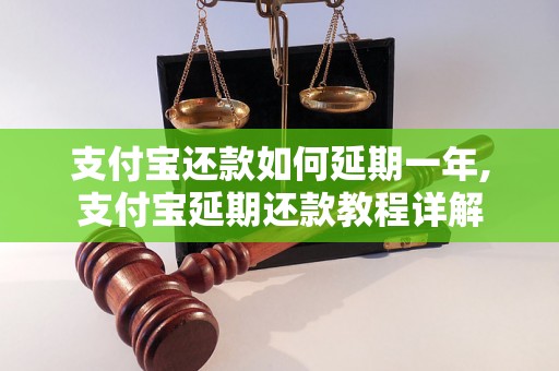 支付宝还款如何延期一年,支付宝延期还款教程详解